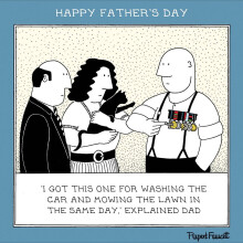 Got This One For Mowing The Lawn Funny Fred Father's Day Card Greeting Cards