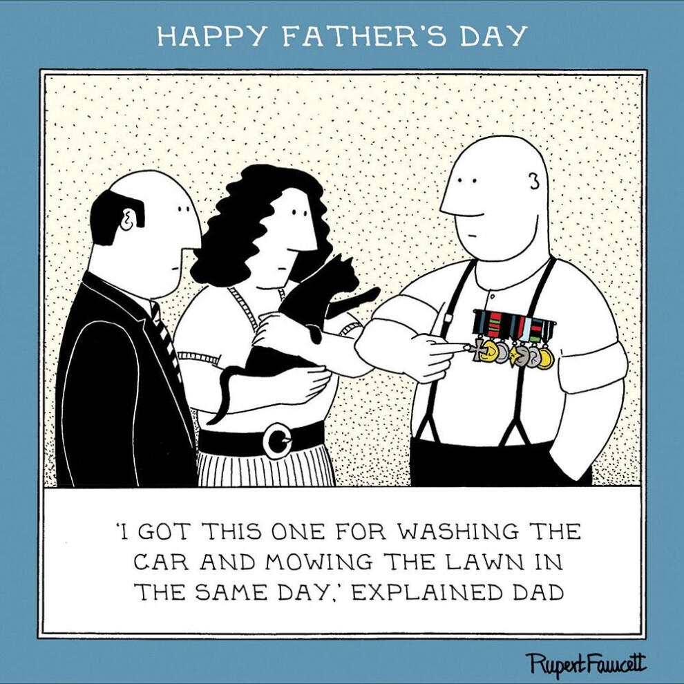 Got This One For Mowing The Lawn Funny Fred Father's Day Card Greeting Cards