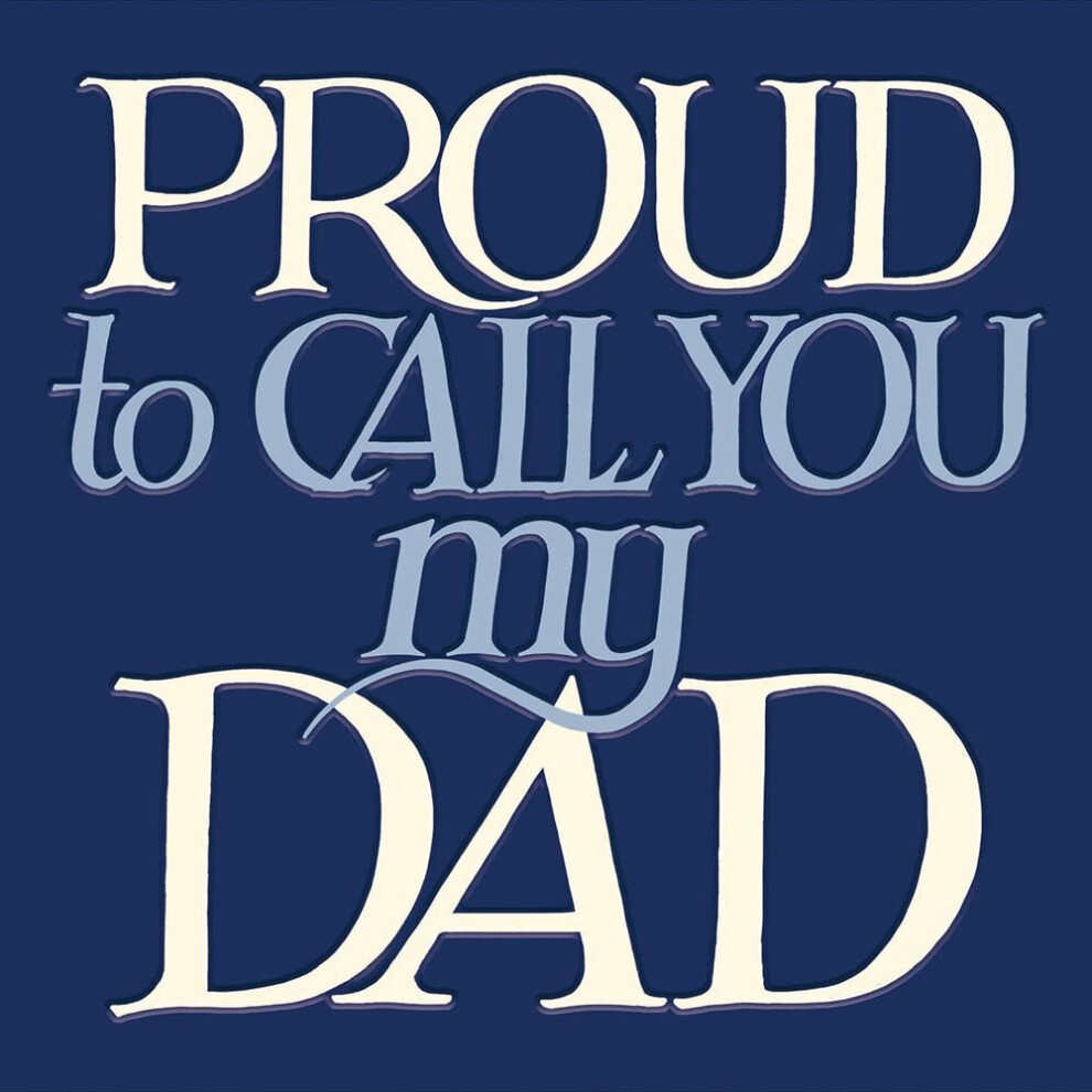 Emma Bridgewater Proud Of My Dad Father's Day Greeting Card Fathers Day Cards