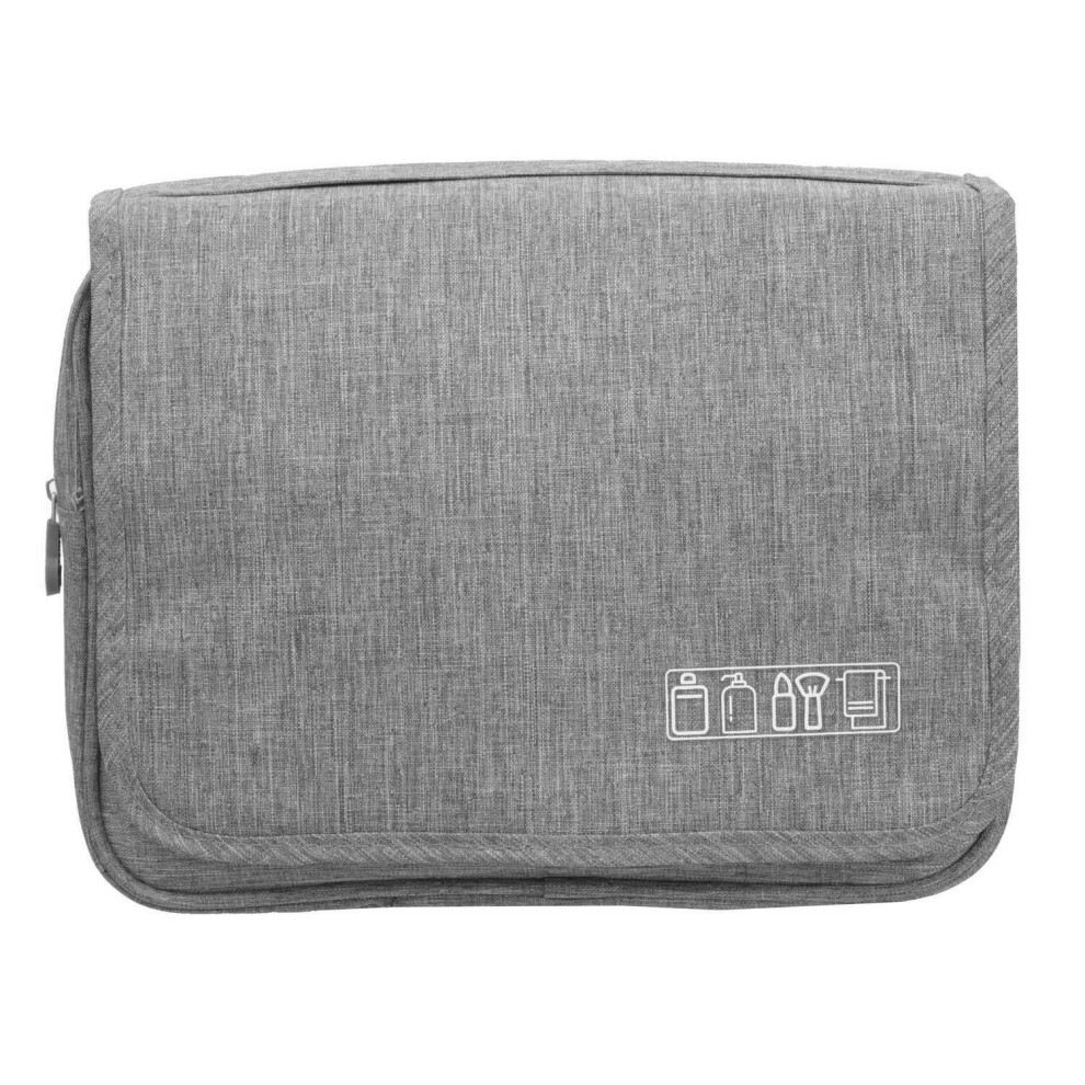Toiletry bag, Foldable - Gray-image-OPC-P97SS5Q-NEW