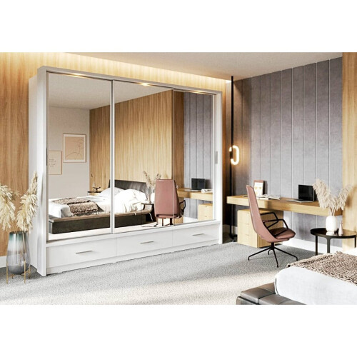 Arthauss Arti 23 - 3 Sliding Door Wardrobe 250cm
