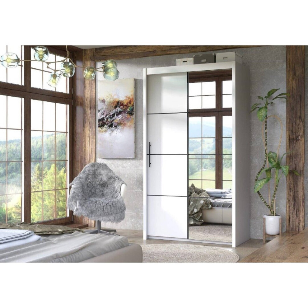 Inova Sliding Door Wardrobe 120cm