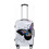 (White, Medium) Hampton & Stewart Butterfly Hard Shell Suitcase 1