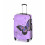 (Purple , Medium) Hampton & Stewart Butterfly Hard Shell Suitcase 1