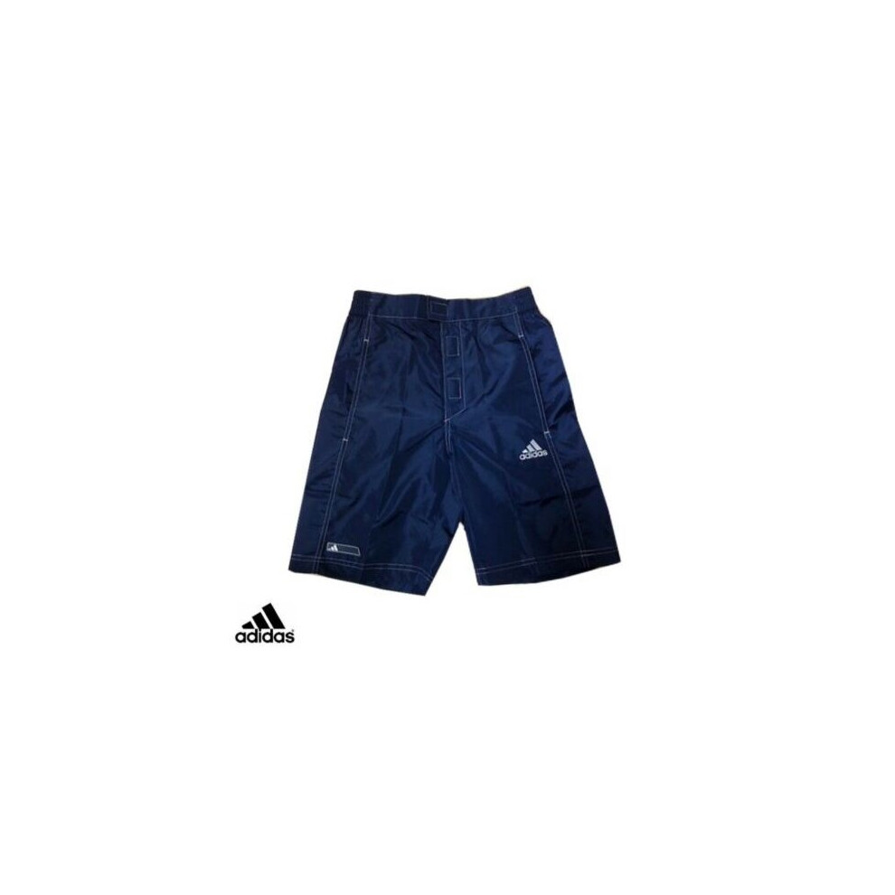 (Height 140cm waist 24 inches) adidas Boys Sports Waterproof Shorts