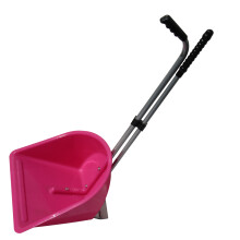 Horse Poop Scoop and Rake (Manure Equestrian Heavy Duty Pink)