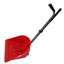 Horse Poop Scoop and Rake (Manure Equestrian Heavy Duty Red)