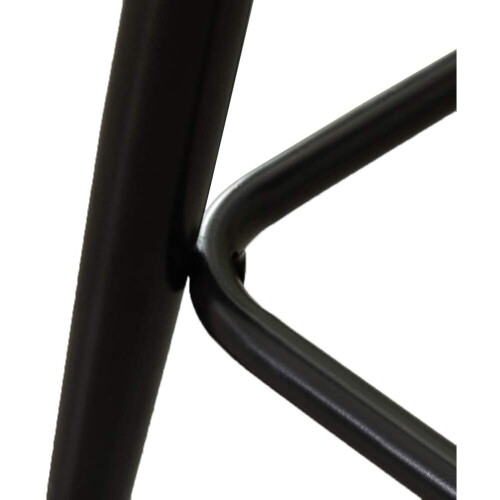 Brown 2 Pcs 75CM Bar Stools PU Leather Bar Stools Rest Chairs Best 2