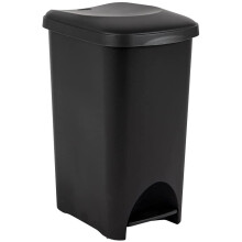 Addis Eco 40L Pedal Bin Black