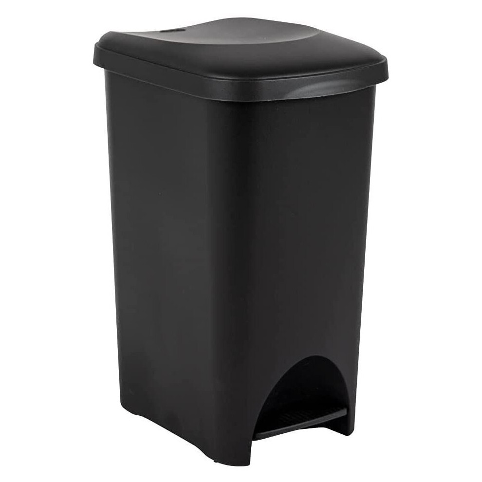 Addis Eco 40L Pedal Bin Black