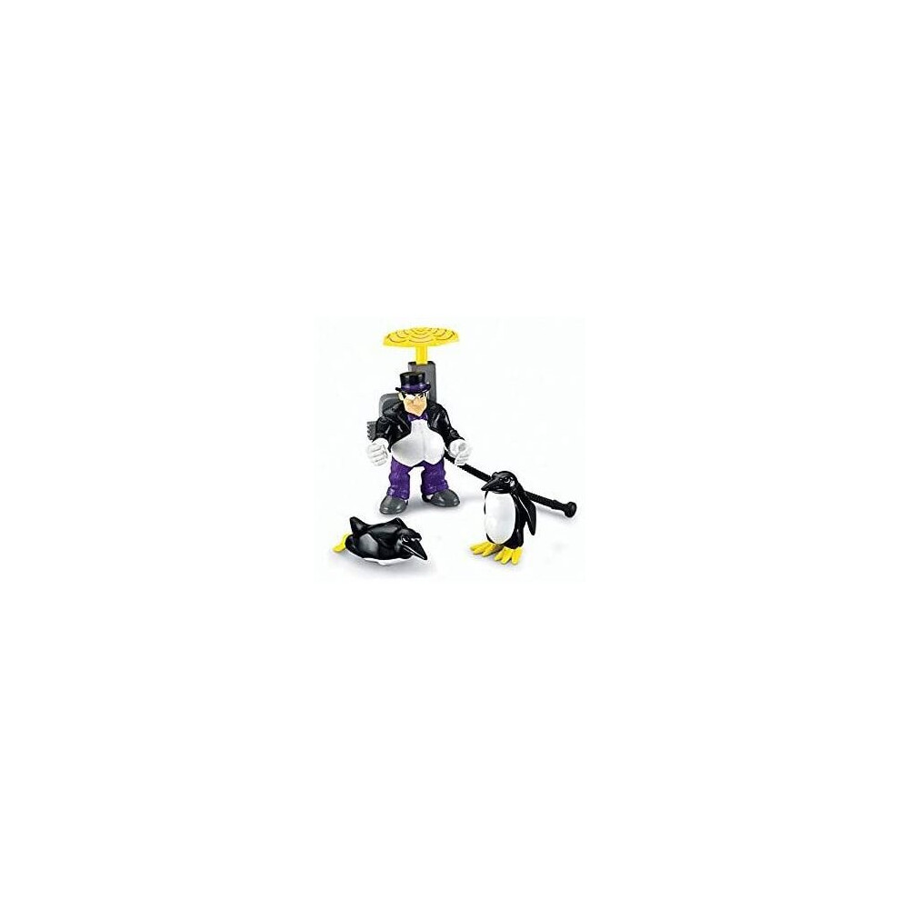 Disney Imaginext M5646 - Dc Super Friends Toy - Penguin Figure With Spinning