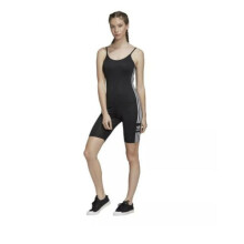 (6) Women's adidas Originals Cycling Suit Black White 3 Stripes FM2601