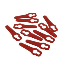 Pack of 10 Replacement Plastic Blades for CHALLENGE QUALCAST MEB929, MEH29, MEH929 & MEH1129B