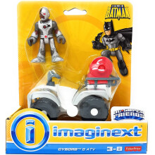 Fisher-Price Imaginext DC Super Friends Figure - Mini ATV with Cyborg
