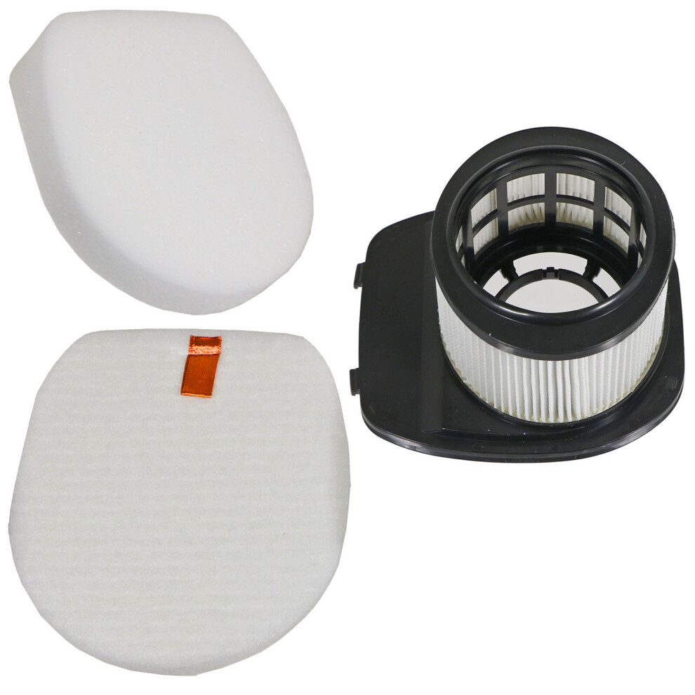 Spares2go Filters For Shark Iz201 Iz251 Anti Wrap Cordless Vacuum Cleaner Foam Felt