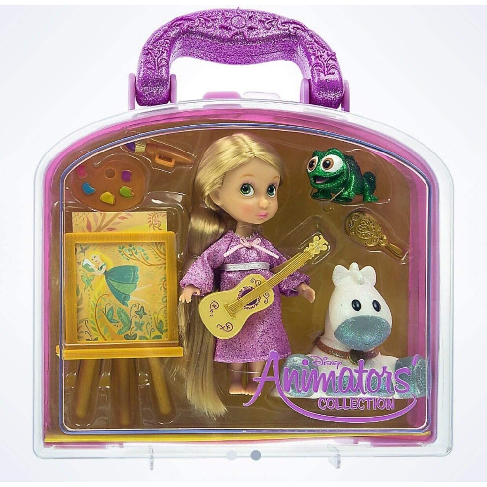 Disney Animators' Collection Rapunzel Mini Doll Play Set - 5''