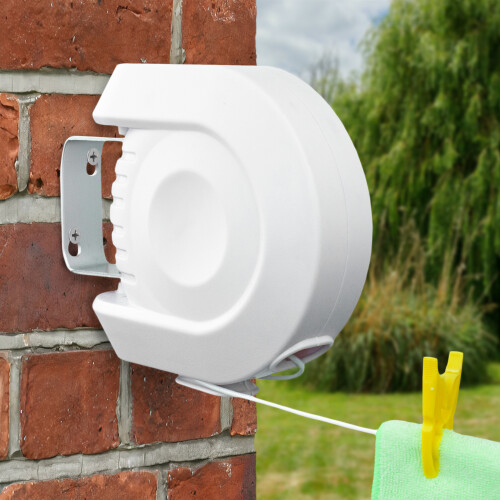 KCT (15m) KCT Single Wall Mountable Retractable Washing Line 1