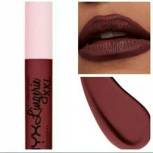 NYX PROFESSIONAL MAKEUP Lip Lingerie XXL Matte Liquid Lipstick - Strip & Tease (Bruin Pruim)