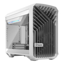 PC-kotelo - FRACTAL DESIGN - Torrent-nanovalkoinen TG kirkas sävy - valkoinen (FD-C-TOR1N-03)