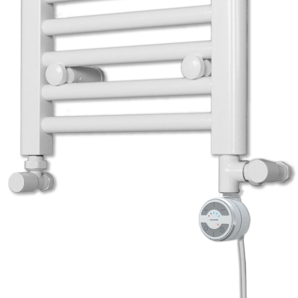 (400W, White) Towel Rails Dual Fuel Kit - Moa Electric Element 5056616511749