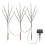 3 Pack 60 Led Branch Leaf Tree Multi Coloured Solar Powered Outdoor Garden Light 2