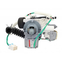Genuine Samsung Drain Pump Assembly Washing Machine WF80F7E6U6X3/EU