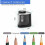 (Black) Electric Pencil Sharpener Battery Operated Automatic Sharpener For Home School Office 4