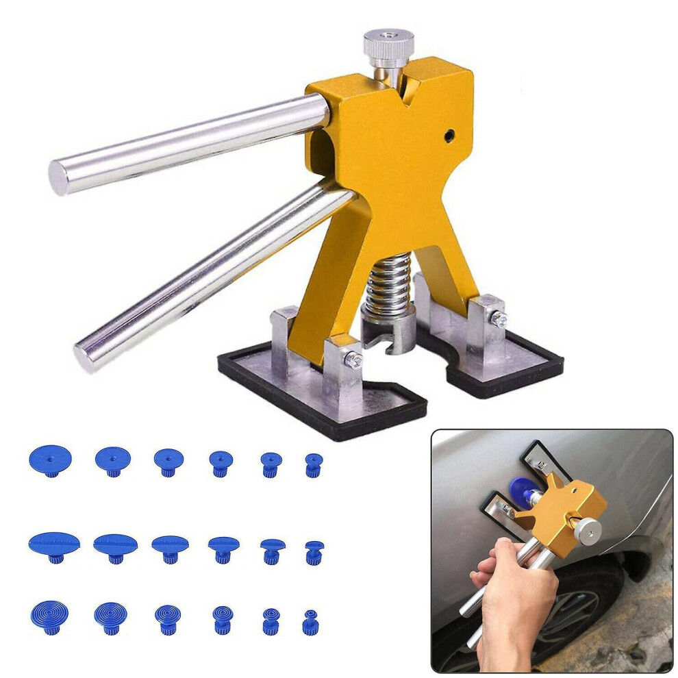 (18Pcs) Car Paintless Dent Repair Kit Auto Dent Removal Tools Damage Remover Puller Lifter 768664243194