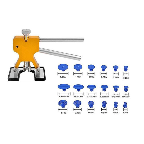 (18pcs) Car Paintless Dent Repair Kit Auto Dent Removal Tools Damage Remover Puller Lifter 1