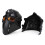 (Black, One Size) Motorcycle Helmet Full Face Bicycle Tactical Helmets Black 9