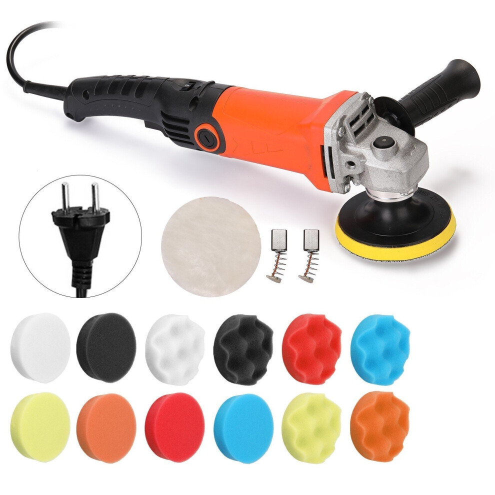 Adjustable Speed Car Electric Polisher Waxing Machine Furniture Polishing Tool 1200W 220V