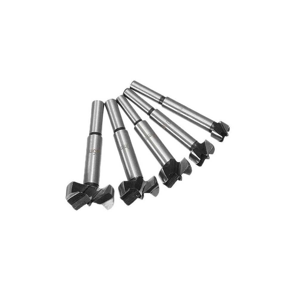 5Pcs 15-35Mm Forstner Drill Bits Set Hinge Hole Cutters Wood Working Hole Saw Cutters 3654659379771