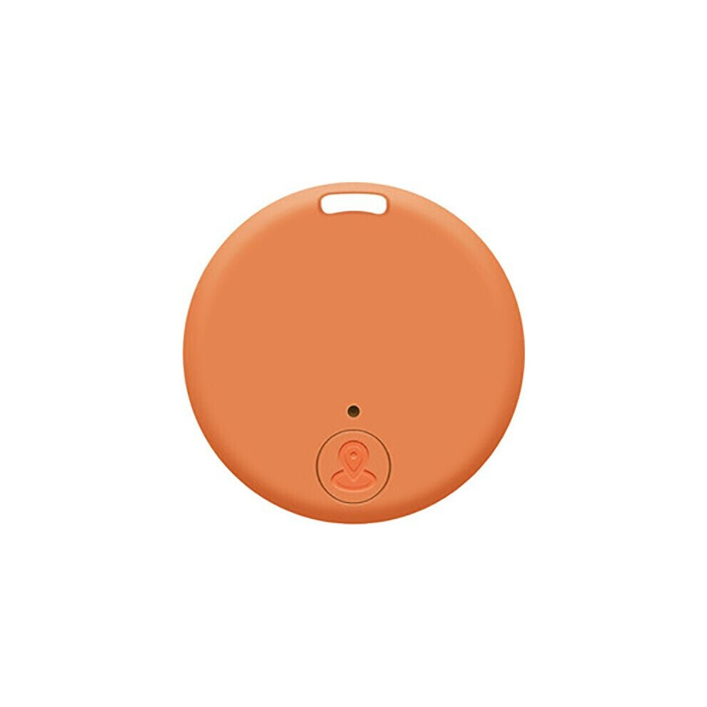 (Orange) Smart blurtoxice Locator Small Portable BT GPS Mini Tracker for Pet Dog Cat Kids Car Wallet Key Collar Accessories