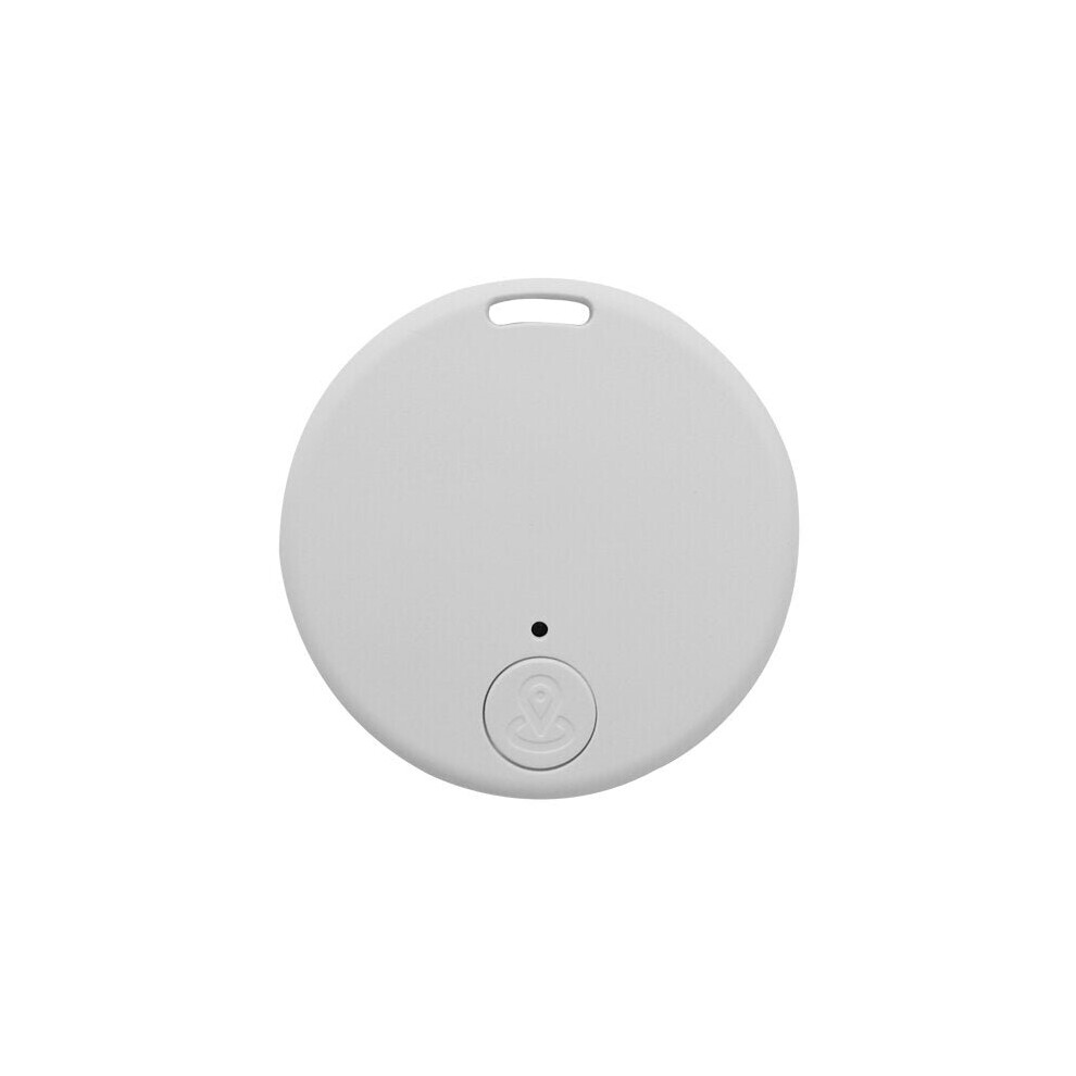 (White) Smart blurtoxice Locator Small Portable BT GPS Mini Tracker for Pet Dog Cat Kids Car Wallet Key Collar Accessories