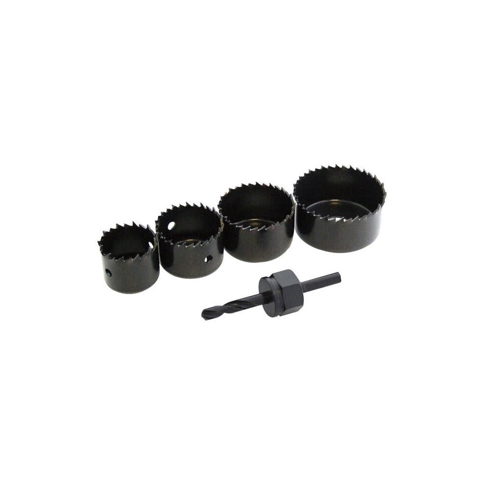 4Pcs 32/38/44/54Mm Hole Saw Cutter With Mandrel Wood Working Drill Bit 6112211914046