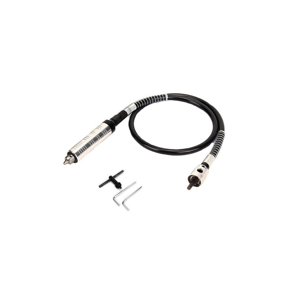 6Mm Electric Grinder Extension Flexible Shaft With 0.3-4Mm Key Chuck For Rotary Grinder Tool 3654659376459