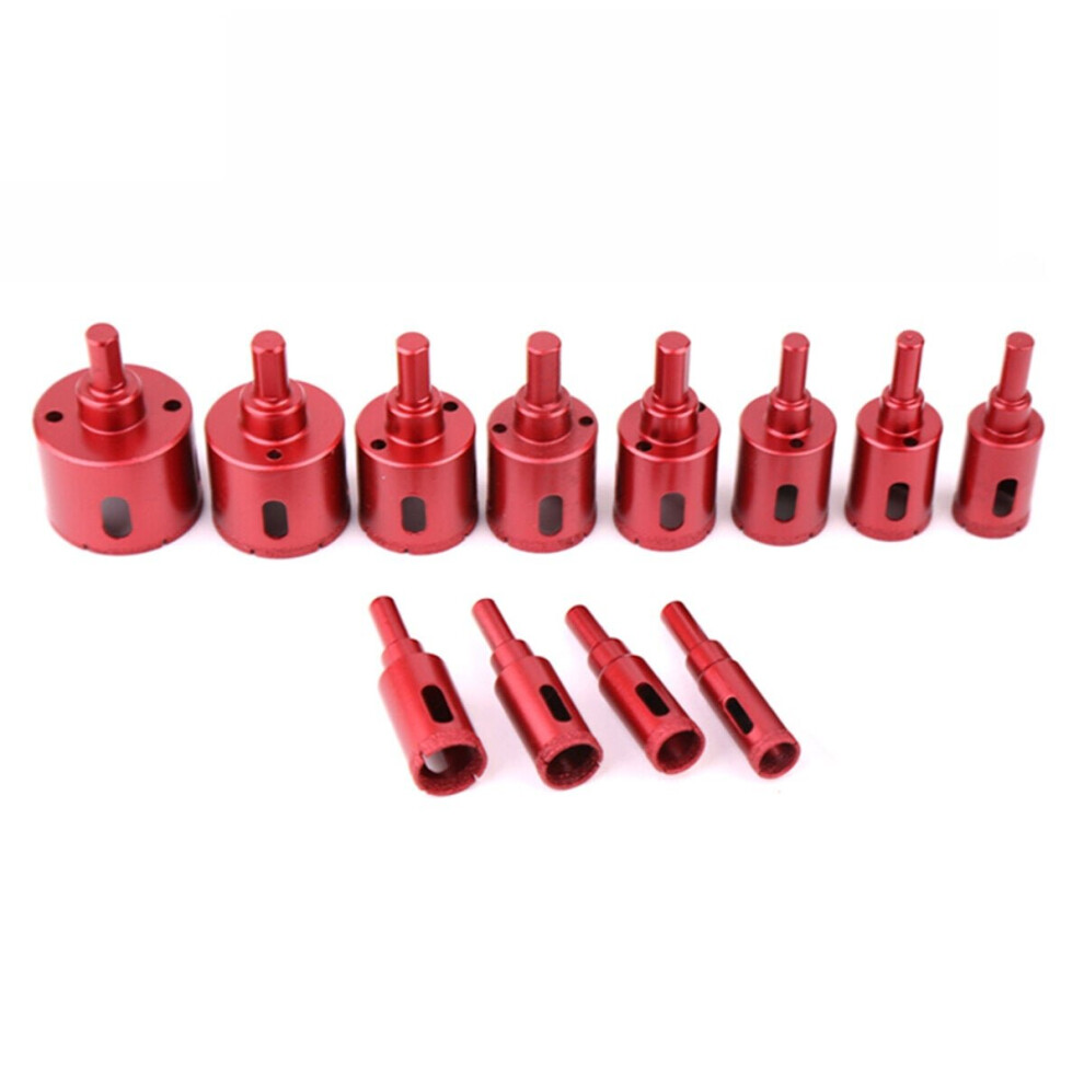 (14mm) 12mm to 100mm Diamond Hole Saw Cutter Drill Core Bits for Tile Ceramic Porcelain Marble Glass