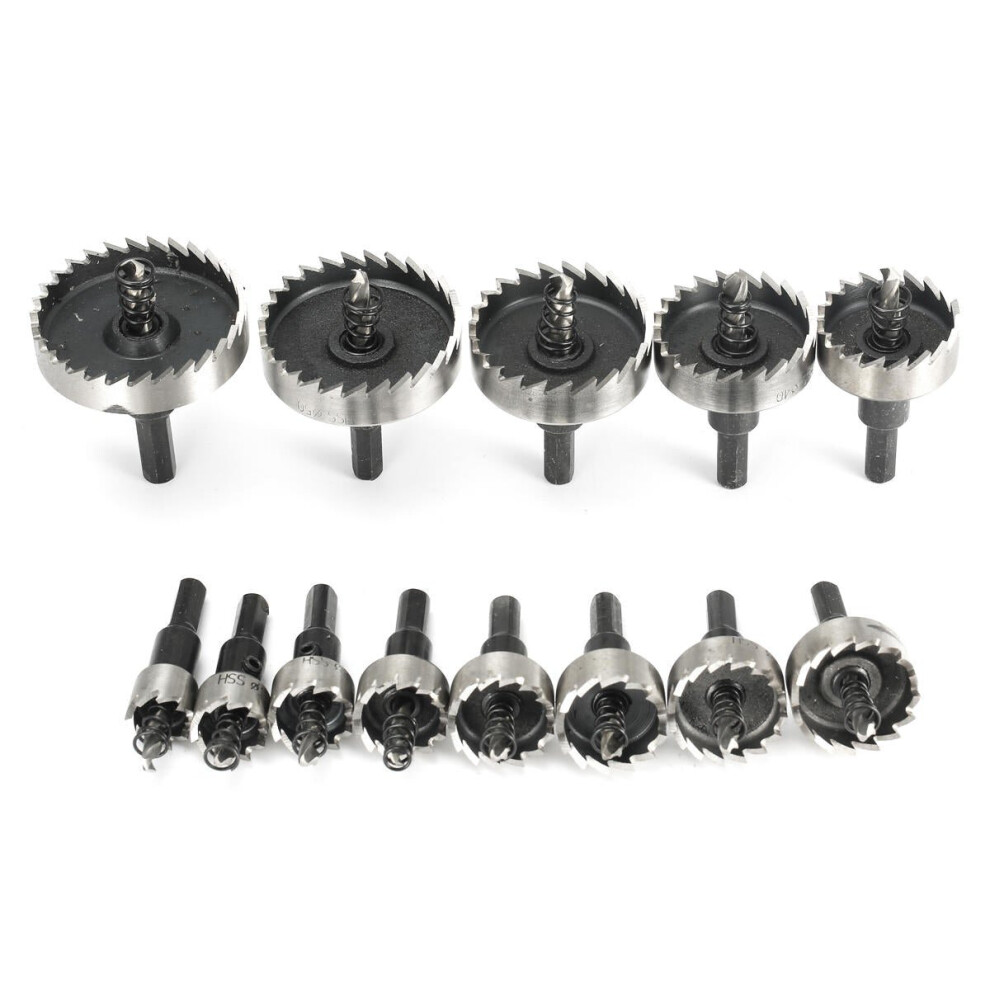 13pcs 16-53mm HSS Hole Saw Cutter 16/18/20/22/25/26/28/30/35/40/45/50/53mm Drill Bits Set