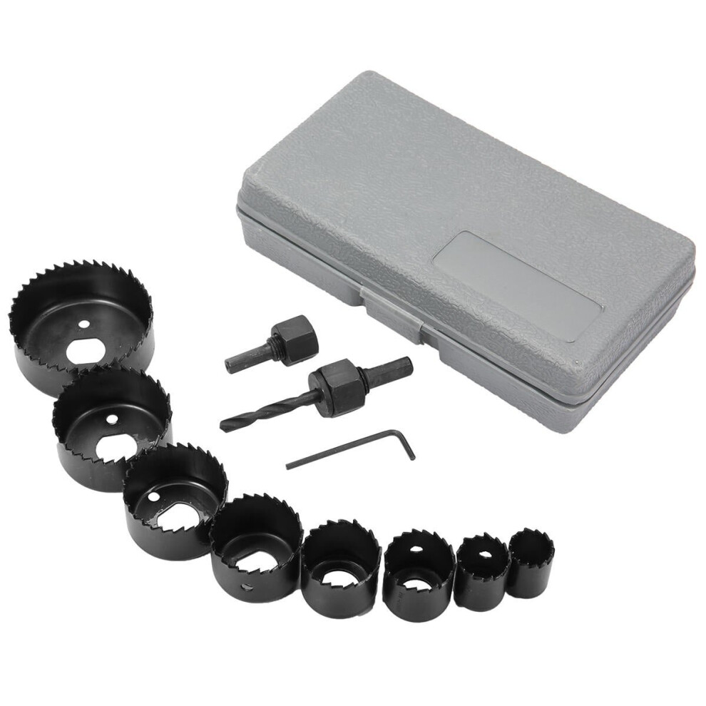 11Pcs Forstner Drill Bit Set Hinge Hole Cutter For Woodworking Plasterboard High-Speed Steel 6112211917078
