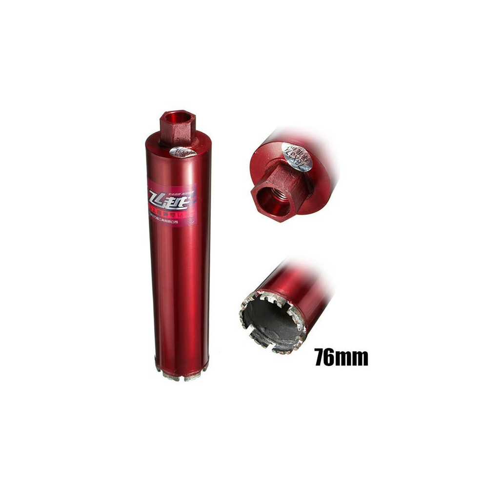 (76mm) Water Diamond Hole Saw Wall Drill Bit 25/32/56/63/76mm
