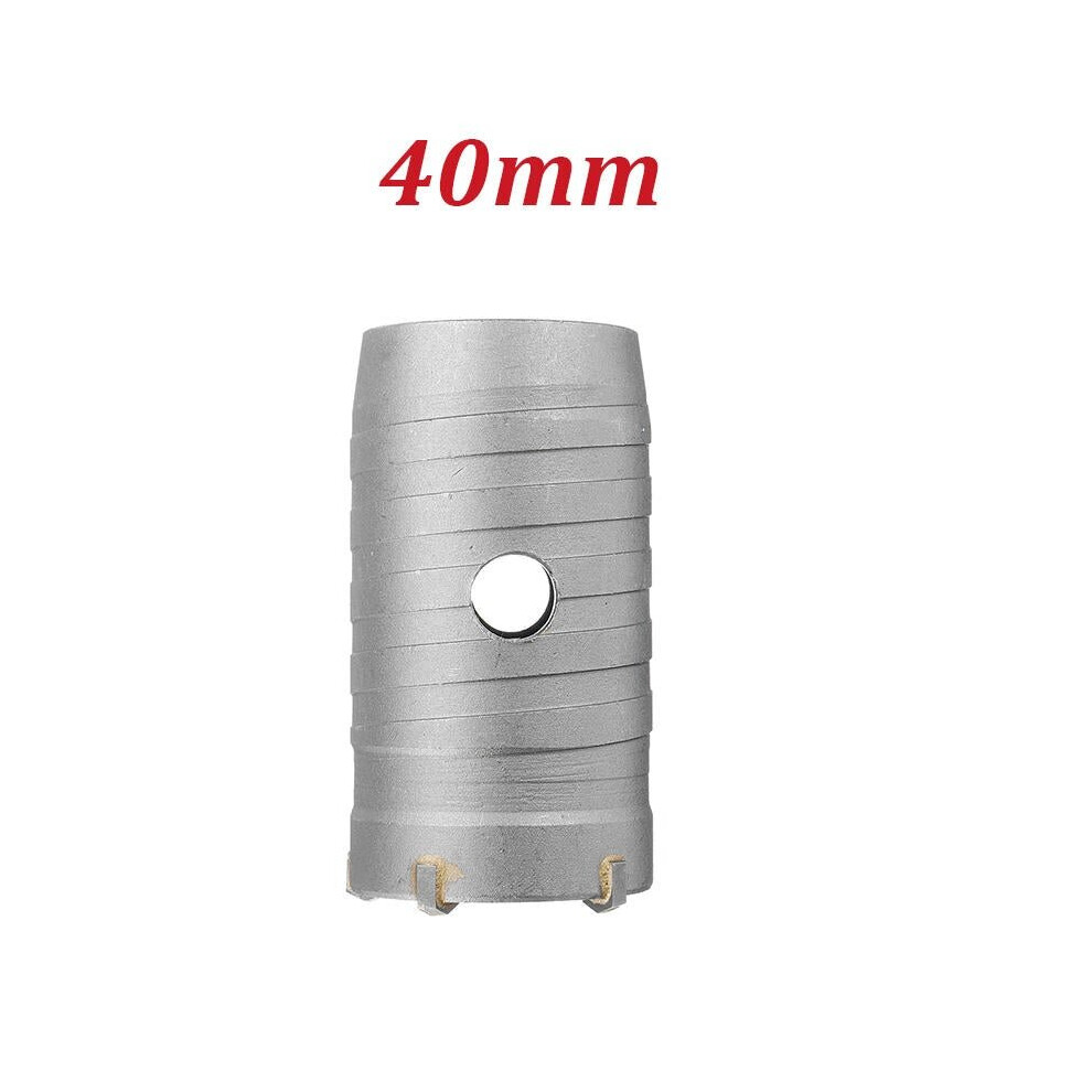 (40Mm) Round Rod 350Mm Concrete Drill Hole Saw Cutter Air Conditioner Wall Puncher 6112211944029