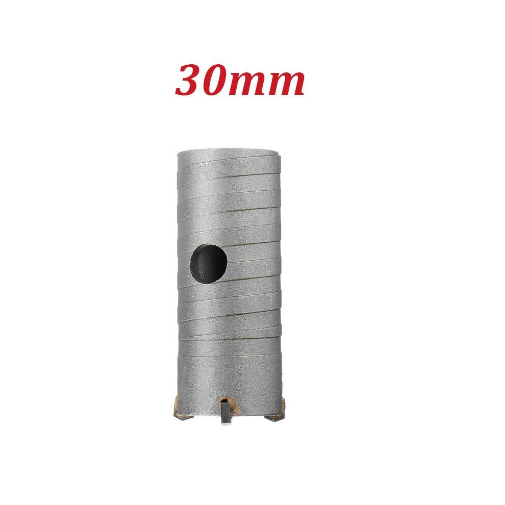 (30Mm) Round Rod 350Mm Concrete Drill Hole Saw Cutter Air Conditioner Wall Puncher 6112211944043