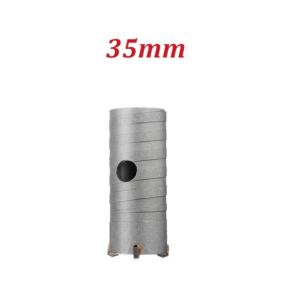 (35Mm) Round Rod 350Mm Concrete Drill Hole Saw Cutter Air Conditioner Wall Puncher 6112211944036