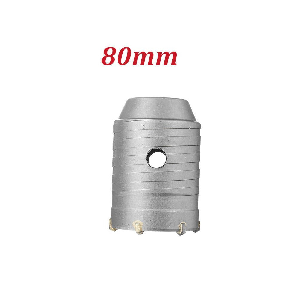 (80Mm) Round Rod 350Mm Concrete Drill Hole Saw Cutter Air Conditioner Wall Puncher 6112211936130