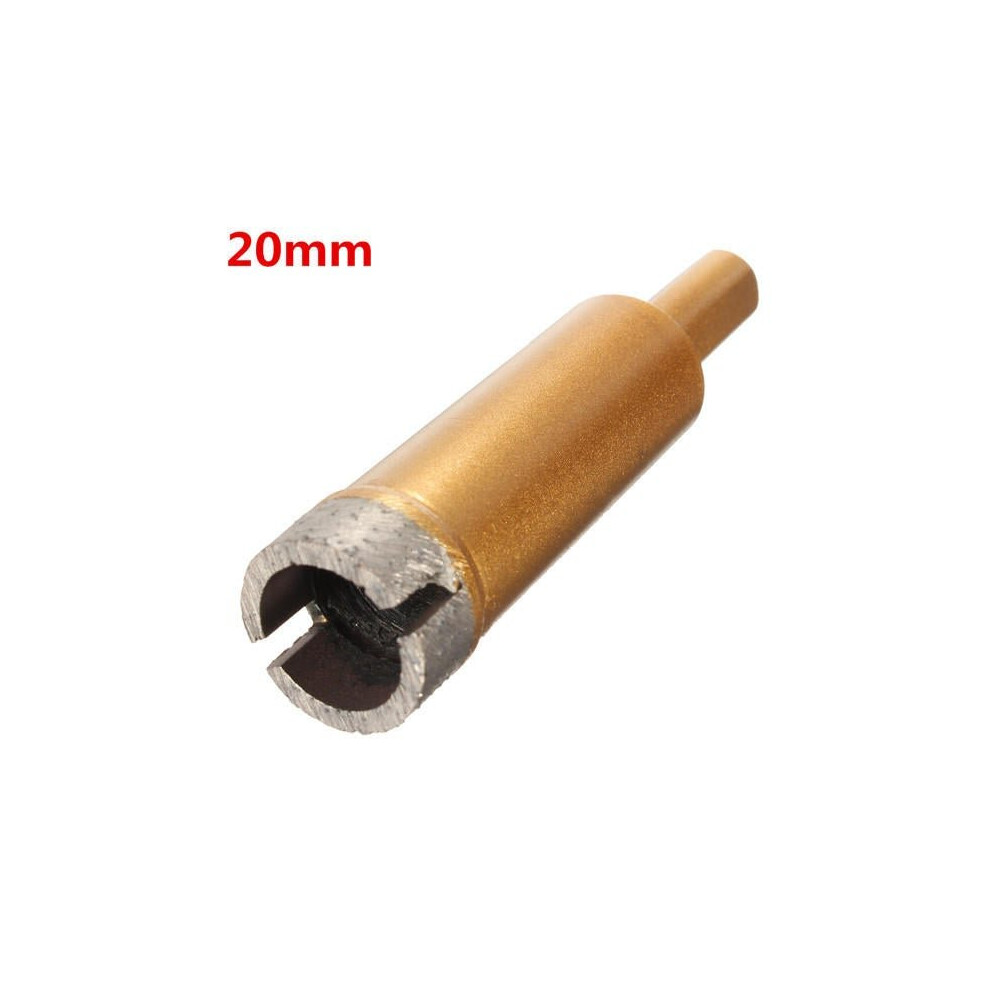 (20mm) 6mm-25mm Hole Saw Cutter Drill Bit for Marble Granite Tile Ceramic Glass