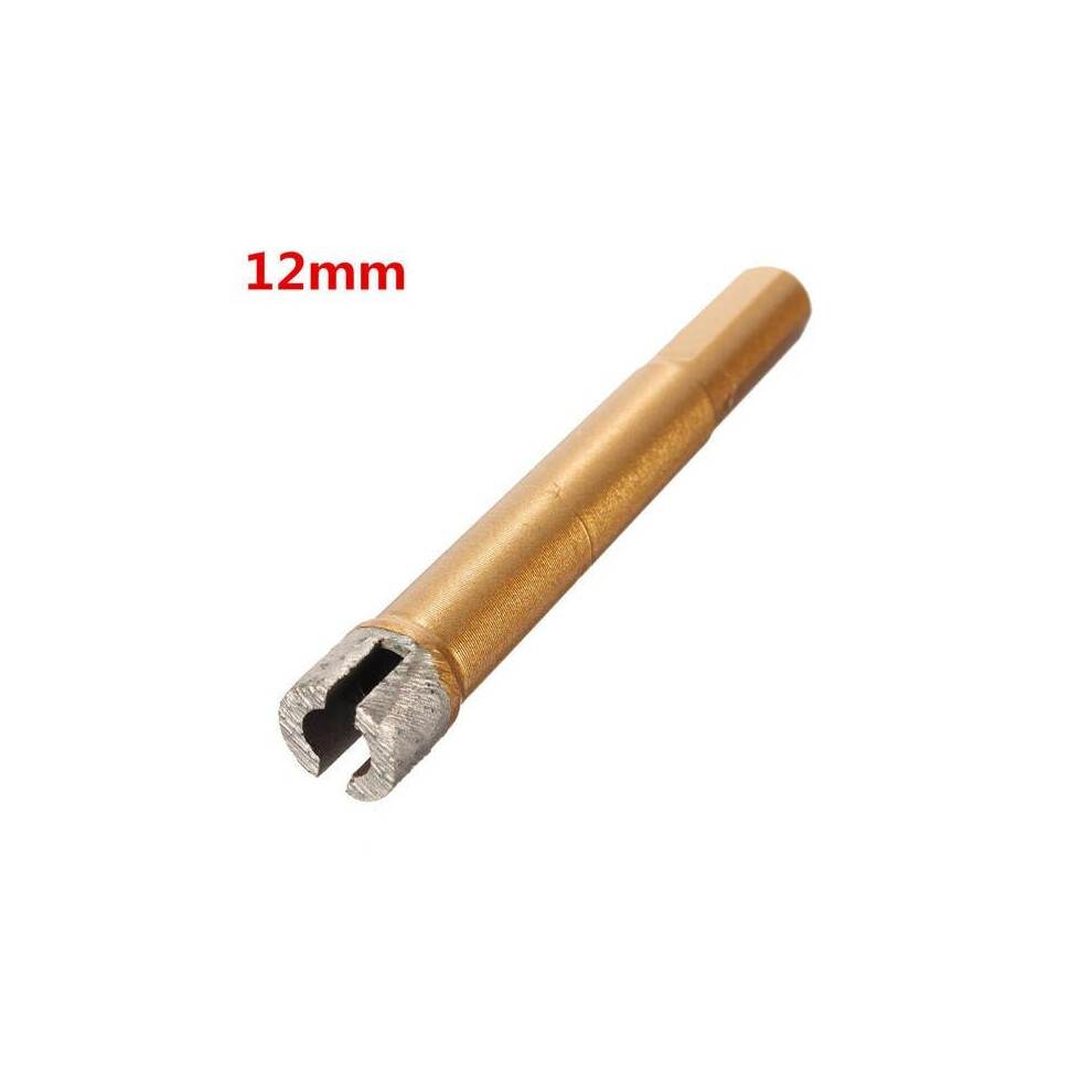 (12mm) 6mm-25mm Hole Saw Cutter Drill Bit for Marble Granite Tile Ceramic Glass