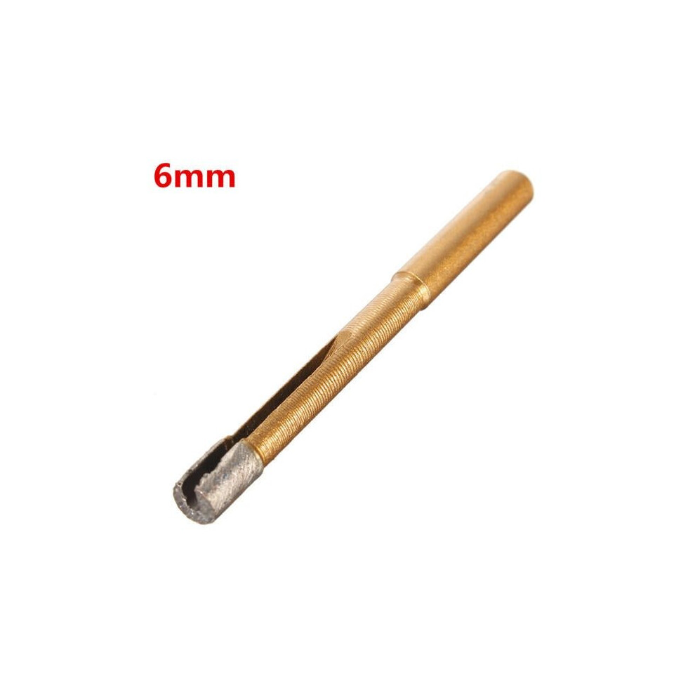 (6mm) 6mm-25mm Hole Saw Cutter Drill Bit for Marble Granite Tile Ceramic Glass