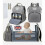 Multi-Function Baby Diaper Backpack Folding Bed Nappy Mom Changing Bag 1