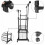 Heavy Duty Clothes Rail with Wheels, Adjustable Double Garment Rack 1