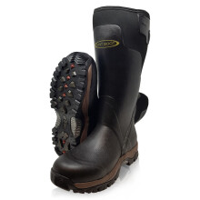 (UK 12 EU(46)) Dirt Boot Neoprene Wellington Muck Boots Pro-Sport Adjustable Gusset Tall Wellies